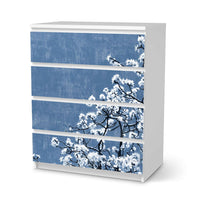 Folie für Möbel Spring Tree - IKEA Malm Kommode 4 Schubladen - weiss