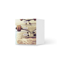 Folie für Möbel Skateboard - IKEA Stuva / Fritids Kommode - 3 Schubladen - weiss