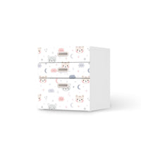 Folie für Möbel Sweet Dreams - IKEA Stuva / Fritids Kommode - 3 Schubladen - weiss
