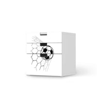 Folie für Möbel Eingenetzt - IKEA Stuva Kommode - 3 Schubladen (Kombination 1) - weiss