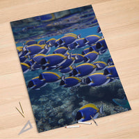 Folienbogen Fish swarm - 100x150 cm
