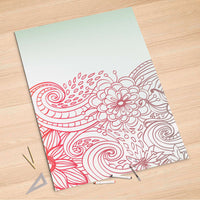 Folienbogen Floral Doodle - 100x150 cm