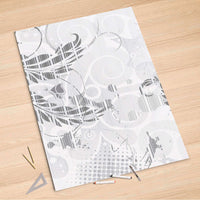 Folienbogen Florals Plain 2 - 100x150 cm