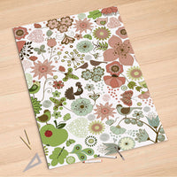 Folienbogen Flower Pattern - 100x150 cm