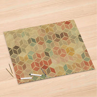 Folienbogen 3D Retro - 120x80 cm