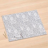 Folienbogen Flower Lines 2 - 120x80 cm