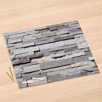 Folienbogen Granit-Wand - 120x80 cm