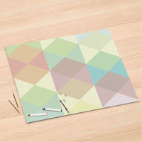 Folienbogen Melitta Pastell Geometrie - 120x80 cm