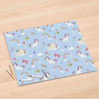 Folienbogen Rainbow Unicorn - 120x80 cm