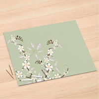 Folienbogen White Blossoms - 120x80 cm