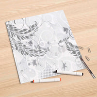 Folienbogen Florals Plain 2 - 30x30 cm