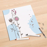 Folienbogen Flowers 3 - 30x30 cm
