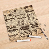 Folienbogen Vintage Newspaper - 30x30 cm