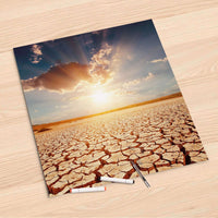 Folienbogen Savanne - 60x60 cm