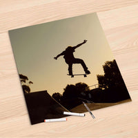 Folienbogen Skater - 60x60 cm