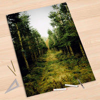 Folienbogen Green Alley - 80x120 cm