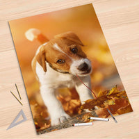 Folienbogen Jack the Puppy - 80x120 cm