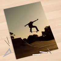 Folienbogen Skater - 80x120 cm