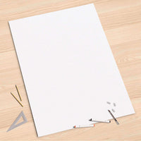Folienbogen Weiß - 80x120 cm
