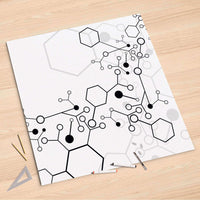 Folienbogen Atomic 1 - 90x90 cm