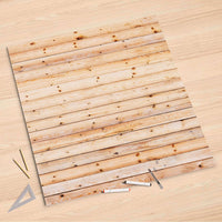 Folienbogen Bright Planks - 90x90 cm