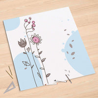Folienbogen Flowers 3 - 90x90 cm