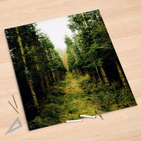 Folienbogen Green Alley - 90x90 cm