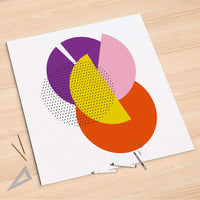 Folienbogen Happy times - 90x90 cm