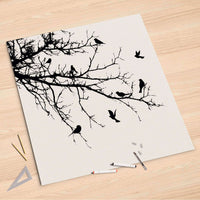 Folienbogen Tree and Birds 1 - 90x90 cm