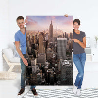 Selbstklebender Folienbogen Big Apple - Größe: 100x150 cm