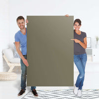 Selbstklebender Folienbogen Braungrau Light - Größe: 100x150 cm