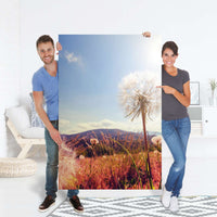 Selbstklebender Folienbogen Dandelion - Größe: 100x150 cm