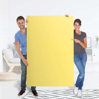 Selbstklebender Folienbogen Gelb Light - Größe: 100x150 cm
