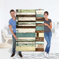 Selbstklebender Folienbogen Schiffsbruch - Größe: 100x150 cm