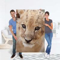 Selbstklebender Folienbogen Simba - Größe: 100x150 cm