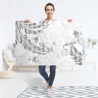 Selbstklebender Folienbogen Florals Plain 2 - Größe: 120x80 cm