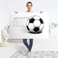 Selbstklebender Folienbogen Freistoss - Größe: 120x80 cm
