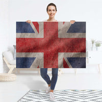 Selbstklebender Folienbogen Union Jack - Größe: 120x80 cm