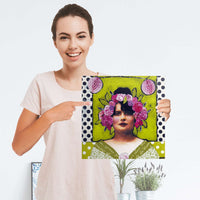 Selbstklebender Folienbogen Leben - Größe: 30x30 cm