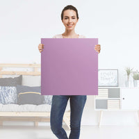 Selbstklebender Folienbogen Flieder Light - Größe: 60x60 cm