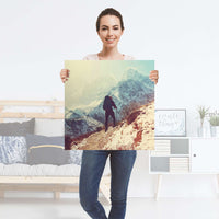 Selbstklebender Folienbogen The sky is the limit - Größe: 60x60 cm