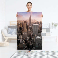 Selbstklebender Folienbogen Big Apple - Größe: 80x120 cm