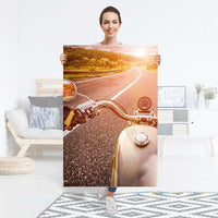 Selbstklebender Folienbogen Easy Rider - Größe: 80x120 cm