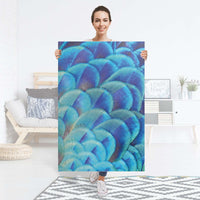 Selbstklebender Folienbogen Federvieh - Größe: 80x120 cm