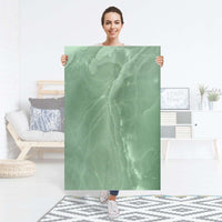 Selbstklebender Folienbogen Jadeglück - Größe: 80x120 cm