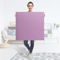 Selbstklebender Folienbogen Flieder Light - Größe: 90x90 cm