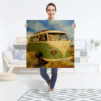 Selbstklebender Folienbogen Holiday Feeling - Größe: 90x90 cm