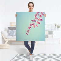 Selbstklebender Folienbogen Ikebana für Anfänger - Größe: 90x90 cm