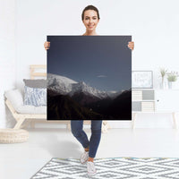 Selbstklebender Folienbogen Mountain Sky - Größe: 90x90 cm