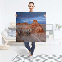 Selbstklebender Folienbogen Outback Australia - Größe: 90x90 cm